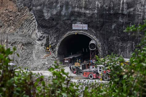 Rescuers attempt manual digging to free 41 Indian workers trapped for over two weeks in tunnel